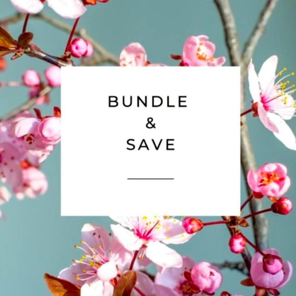Like two or more items? Bundle and save!